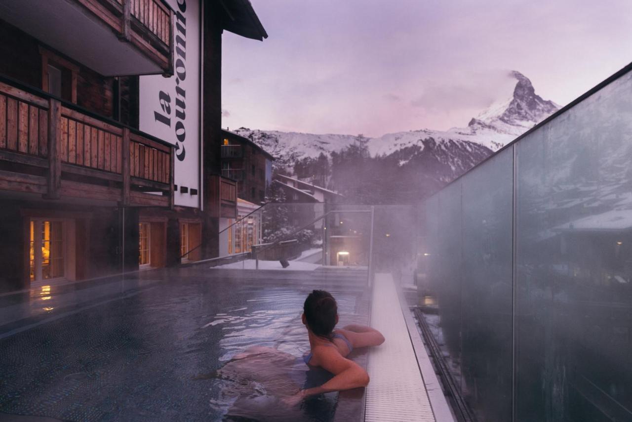 La Couronne Hotel & Spa Zermatt Bagian luar foto