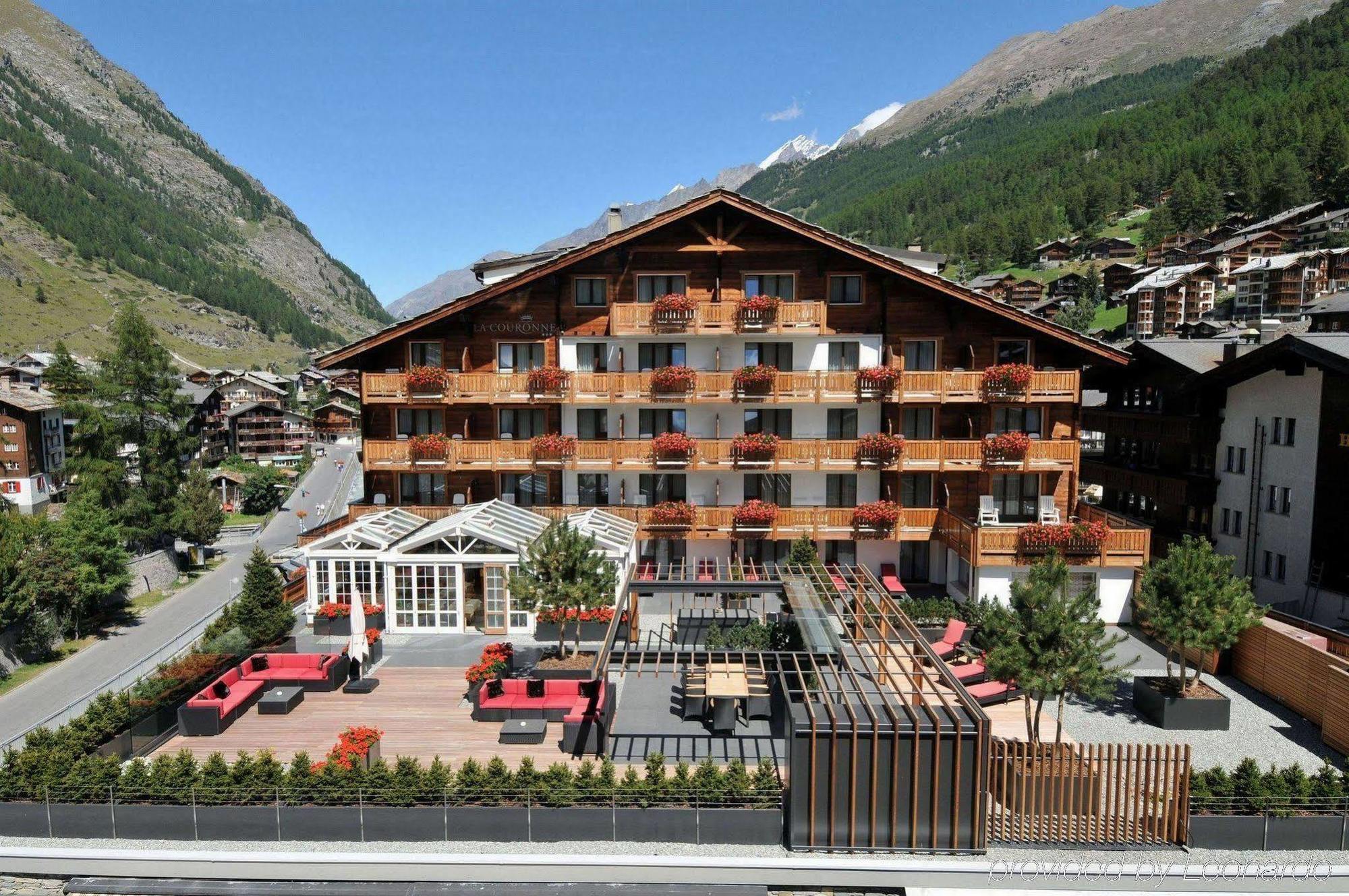 La Couronne Hotel & Spa Zermatt Bagian luar foto