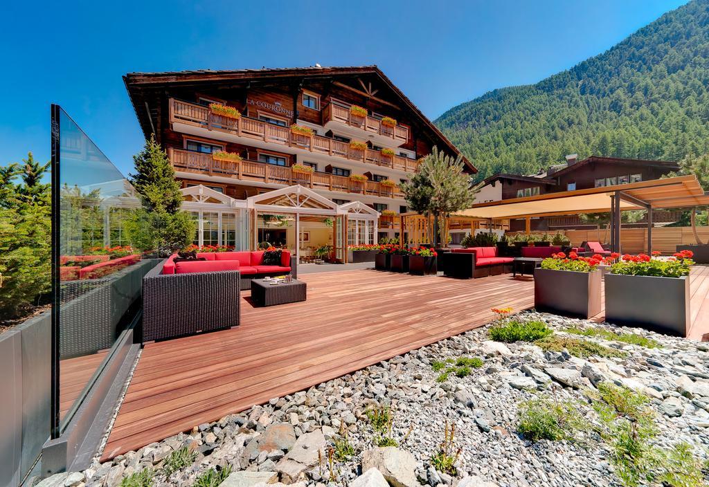 La Couronne Hotel & Spa Zermatt Bagian luar foto